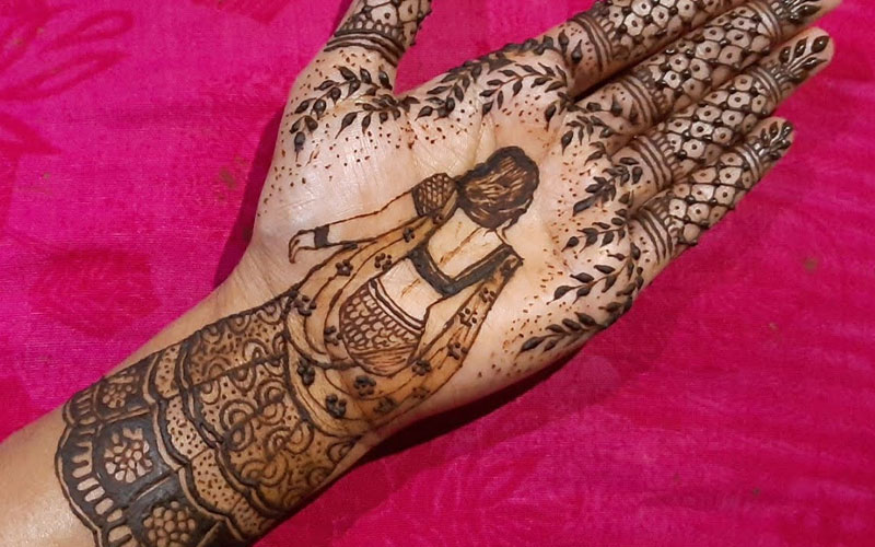 Best Portrait Mehandi Services In Faridabad